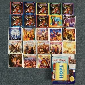 Large Lot of New Superbook DVD’s and extra books/activity books